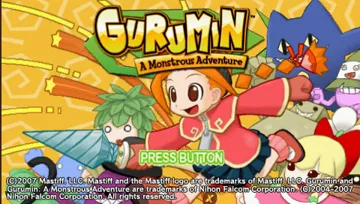 Gurumin - A Monstrous Adventure (EU) screen shot title